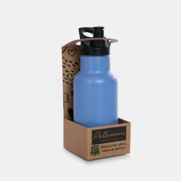 Stainless Steel Bottle Blue 1