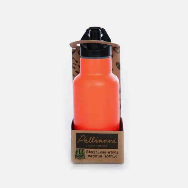 Stainless Steel Bottle orange 1