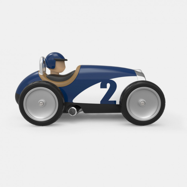 racing car blue 2