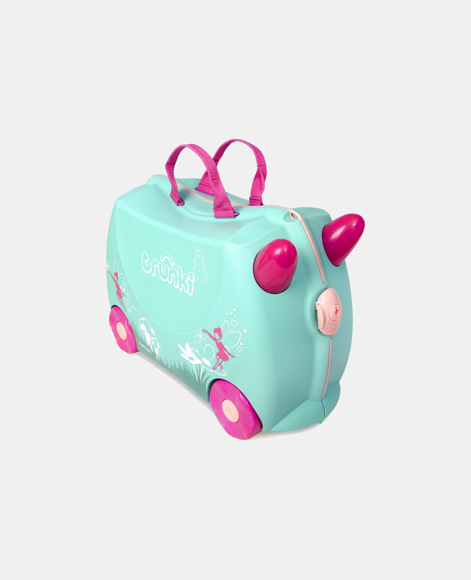 0324-GB01.jpg Trunki troler pentru copii zâna Flora - imagine 1