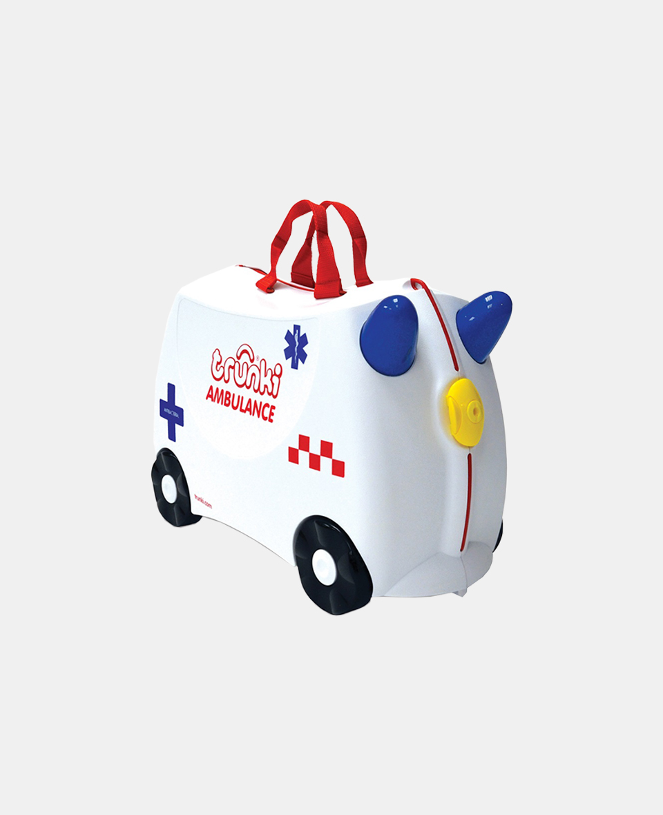 0358-GB01.jpg Trunki troler pentru copii ambulanța Abbie - imagine 1