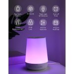 Lampă de veghe Smart Momcozy cu lumină reglabilă, sunet și aplicație - imagine 2