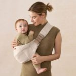 Marsupiu Sling Toddler Ergonomic UPSIE Beige - Ergobaby - imagine 4