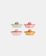 Set de jucării pentru baie - 4 bărcuțe Little Dutch Pink