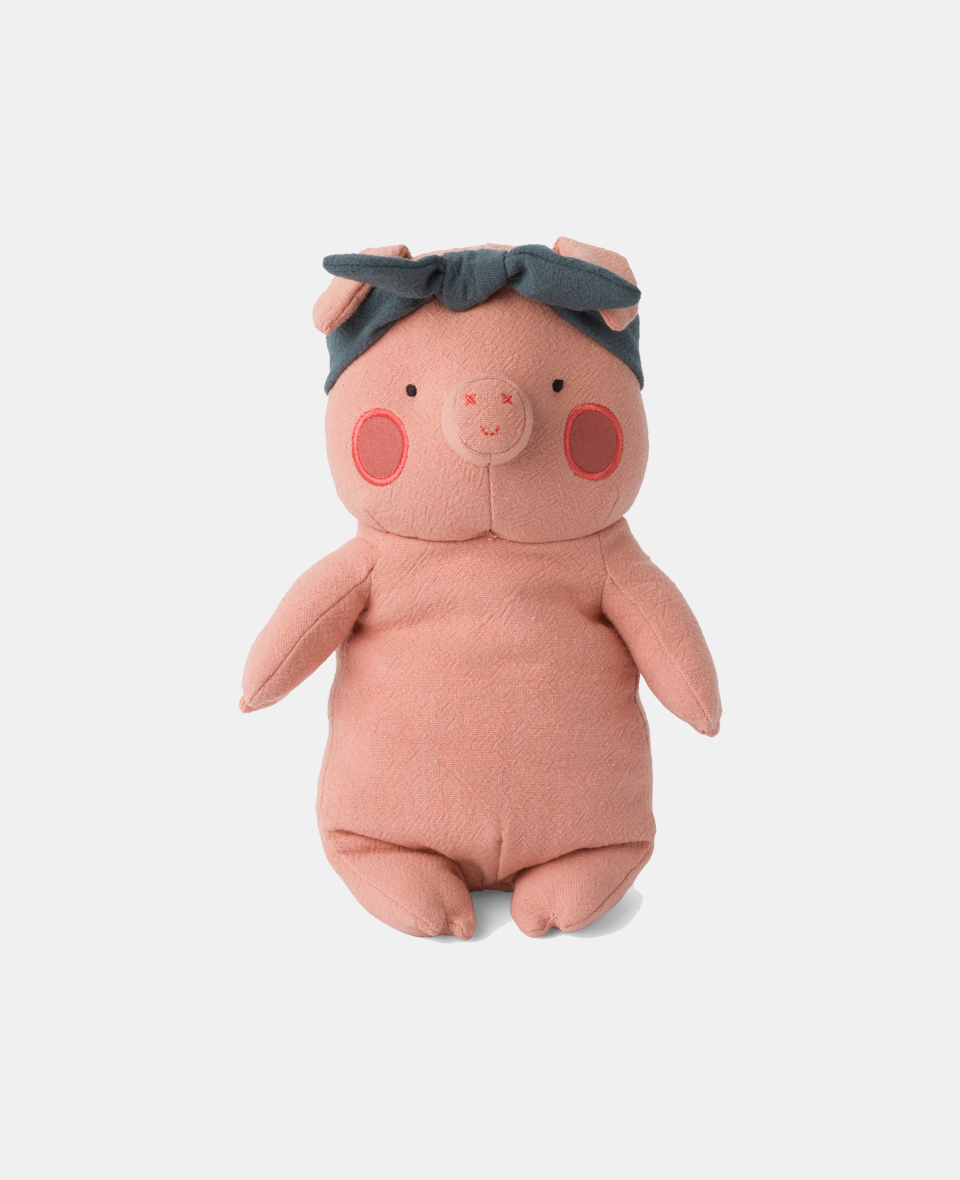 25215038.jpg Picca LouLou Jucărie textilă Porcușorul Ali 22cm în cutie cadou - imagine 1