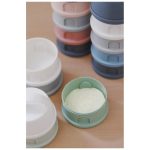 Recipient lapte praf 4 compartimente Beaba Sage Green - imagine 8