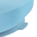 Farfurie silicon cu ventuza bleu Beaba - imagine 2