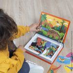 SET CU PIESE MAGNETICE - DINOZAURI - JANOD - imagine 2