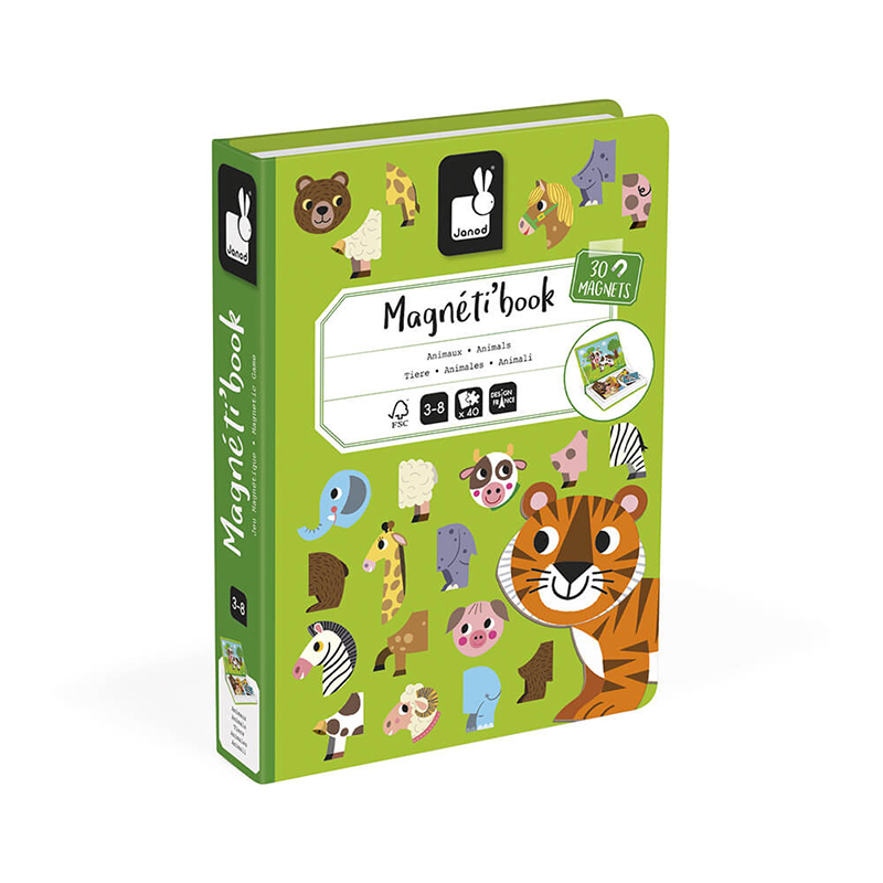 3700217327231.jpg SET CU PIESE MAGNETICE - ANIMALE - JANOD - imagine 1