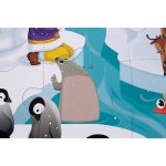 PUZZLE TACTIL 20 PIESE VIATA PE GHEATA - JANOD - imagine 3
