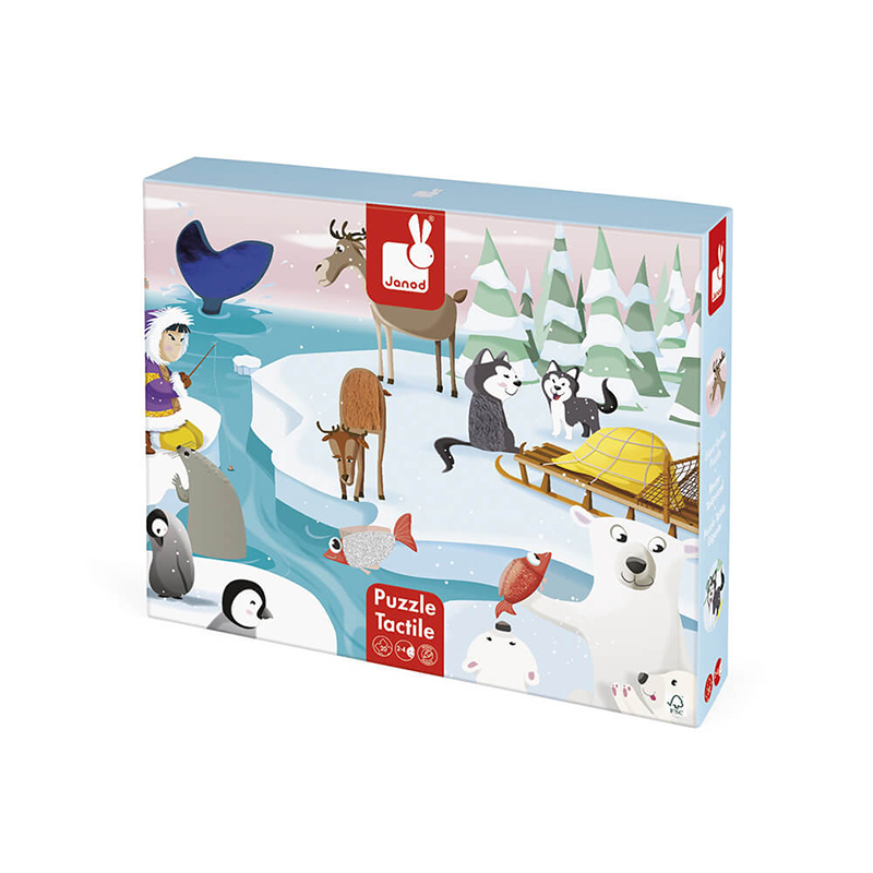 3700217327736.jpg PUZZLE TACTIL 20 PIESE VIATA PE GHEATA - JANOD - imagine 1