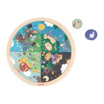 PUZZLE ROTUND - GRADINA - JANOD - imagine 6