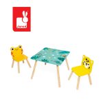 SET MOBILIER - MASA CU DOUA SCAUNE, TROPICAL, 57 cm - JANOD