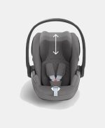 Scoică Auto pentru Copii Cloud T i-Size Plus Platinum White Cybex Platinum - imagine 14