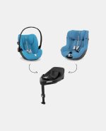 Scoică Auto pentru Copii Cloud G i-SIZE PLUS Seashell Beige Cybex Gold - imagine 13