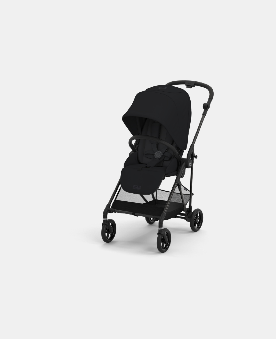 4063846510368.jpg Cărucior pentru copii Melio Carbon Magic Black NEW 2025 - imagine 1