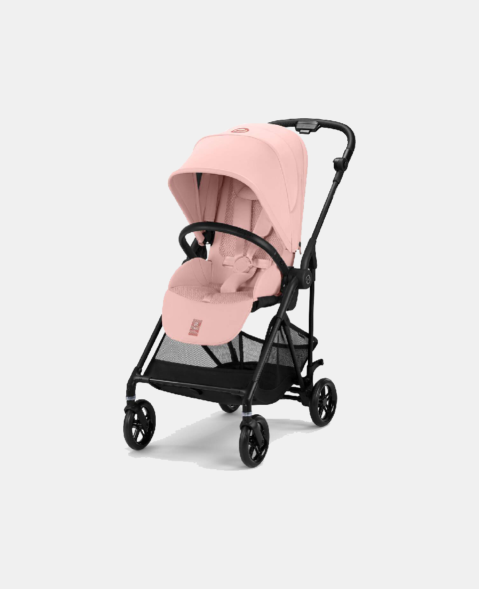 4063846510580.jpg Cărucior pentru copii Melio Carbon Candy Pink NEW 2025 - imagine 1