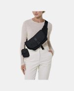 CYBEX COŸA Belt Bag FE Boucle Bouclé Stone Black - imagine 4