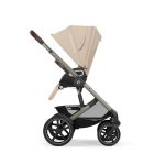 Cărucior TALOS S LUX TPE Almond Beige Cybex Gold - imagine 8
