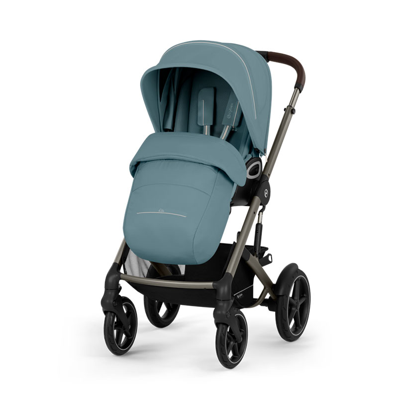 4063846534333.jpg Cărucior TALOS S LUX TPE Stormy Blue | light blue Cybex Gold - imagine 1
