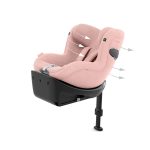 Scaun Auto pentru Copii Sirona Ti i-Size Plus Peach Pink Cybex Platinum - imagine 4