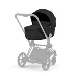 Cărucior 2 în 1 ePRIAM Comfort cadru Matt Black cu Landou pliabil și parte sport Sepia Black Cybex Platinum - imagine 3