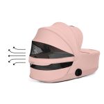 Landou pliabil PRIAM Style Landou pliabil Peach Pink Cybex Platinum - imagine 5