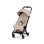 Carucior COYA Style Cozy Beige Matt cadru Black Cybex Platinum