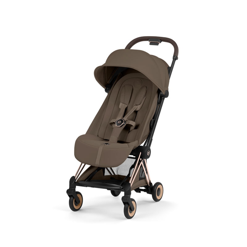 4063846590377.jpg Carucior COYA Style Coconut Brown cadru Rosegold Cybex Platinum - imagine 1
