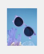 Ochelari de soare cu lentile polarizate - 5-12 ani - Coral Reef - Purple Coral - Olivio&Co - imagine 6