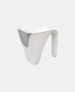 Recipient pentru clatirea cu apa cu margine moale - White - Shnuggle