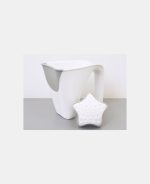 Recipient pentru clatirea cu apa cu margine moale - White - Shnuggle - imagine 4