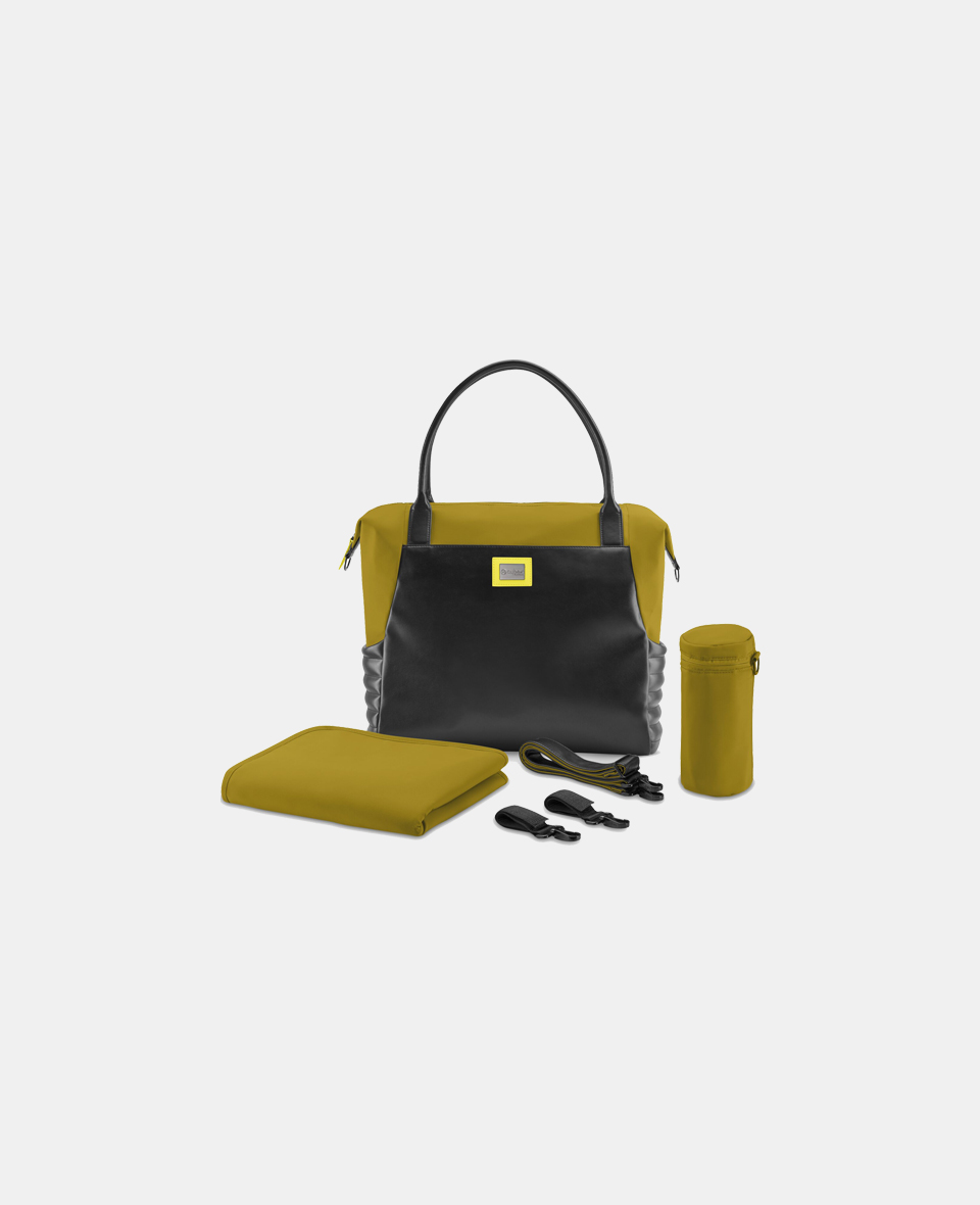 520003294.jpg Cybex Platinum geantă pentru înfășat Priam Mustard Yellow - imagine 1