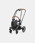 Carucior Sport Priam: Cadru Carucior pentru Copii Priam Chrome Brown + Parte Sport Carucior Priam Cozy Beige Cybex Platinum - imagine 2