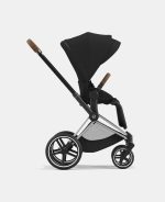 Carucior 2 in 1 Landou Priam Lux pentru căruciorul Priam Fashion Collections Jewels of Nature | dark blue + Cadru Carucior pentru Copii Priam Chrome Brown + Parte Sport Carucior Priam Fashion Collections Jewels of Nature Dark Blue Cybex Fashion - imagine 10