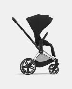 Carucior 3 in 1 Landou PRIAM Lux Rosenrot Red | dark red + Cadru Carucior pentru Copii Priam Chrome Black + Scoica Auto CLOUD T I-SIZE + Parte Sport Carucior PRIAM Rosenrot Red | dark red Cybex Fashion - imagine 11