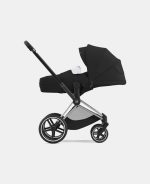 Carucior 3 in 1 Landou PRIAM Lux Rosenrot Red | dark red + Cadru Carucior pentru Copii Priam Chrome Black + Scoica Auto CLOUD T I-SIZE + Parte Sport Carucior PRIAM Rosenrot Red | dark red Cybex Fashion - imagine 12