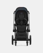 Carucior 2 in 1 Landou Priam Lux pentru căruciorul Priam Fashion Collections Pale Blush + Cadru Carucior pentru Copii Priam Matt Black + Parte Sport Carucior Priam Fashion Collections Pale Blush Cybex Fashion - imagine 6