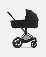 Carucior 2 in 1 Landou Priam Lux pentru căruciorul Priam Fashion Collections Pale Blush + Cadru Carucior pentru Copii Priam Matt Black + Parte Sport Carucior Priam Fashion Collections Pale Blush Cybex Fashion - imagine 7