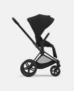 Carucior 2 in 1 Landou Priam Lux pentru căruciorul Priam Fashion Collections Pale Blush + Cadru Carucior pentru Copii Priam Matt Black + Parte Sport Carucior Priam Fashion Collections Pale Blush Cybex Fashion - imagine 10