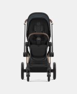 Carucior 3 in 1 Landou Priam Lux pentru căruciorul Priam Fashion Collections Jewels of Nature | dark blue + Cadru Carucior pentru Copii Priam Rosegold + Scoica Auto CLOUD T I-SIZE Jewels of Nature | dark blue + Parte Sport Carucior Priam Fashion Collections Jewels of Nature Dark Blue Cybex Fashion - imagine 8