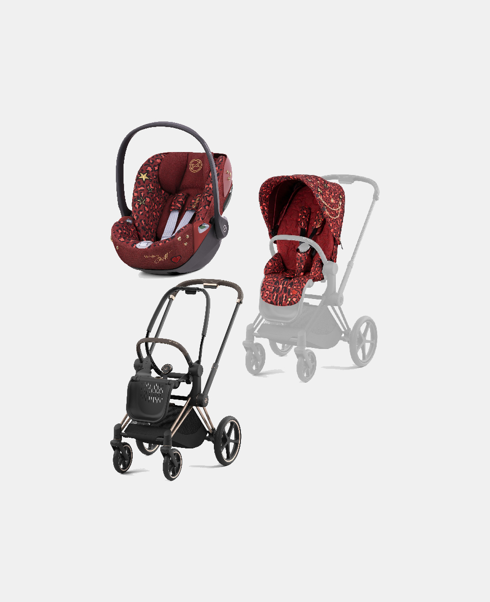 521002337-522000351-523000303.jpg Carucior 2 in 1 Parte Sport Carucior PRIAM Rosenrot Red | dark red + Cadru Carucior pentru Copii Priam Rosegold + Scoica Auto CLOUD T I-SIZE Rosenrot Red | dark red Cybex Platinum - imagine 1
