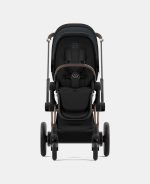 Carucior Nou Nascut Electric E-Priam: Cadru Cărucior pentru Copii e-Priam Rosegold + Landou PRIAM Lux Soho Grey Cybex Platinum - imagine 6