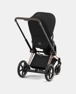 Carucior Nou Nascut Electric E-Priam: Cadru Cărucior pentru Copii e-Priam Rosegold + Landou PRIAM Lux Soho Grey Cybex Platinum - imagine 10