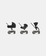 Parte Sport Carucior PRIAM Rosenrot Red | dark red Cybex Platinum - imagine 13