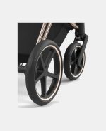 Parte Sport Carucior PRIAM Rosenrot Red | dark red Cybex Platinum - imagine 12