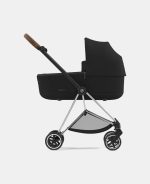 Carucior 2 in 1 Landou MIOS Lux WE THE BEST BLUE | mid turquoise + Cadru Carucior pentru Copii Mios Chrome Brown + Parte Sport Carucior MIOS WE THE BEST BLUE | mid turquoise Cybex Fashion - imagine 7