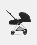 Carucior 2 in 1 Landou MIOS Lux WE THE BEST BLUE | mid turquoise + Cadru Carucior pentru Copii Mios Chrome Brown + Parte Sport Carucior MIOS WE THE BEST BLUE | mid turquoise Cybex Fashion - imagine 9