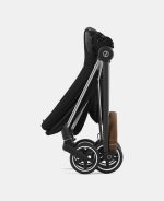 Carucior 2 in 1 Landou MIOS Lux WE THE BEST BLUE | mid turquoise + Cadru Carucior pentru Copii Mios Chrome Brown + Parte Sport Carucior MIOS WE THE BEST BLUE | mid turquoise Cybex Fashion - imagine 10