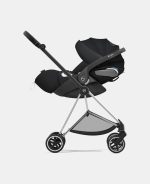 Carucior 2 in 1 Landou MIOS Lux WE THE BEST BLUE | mid turquoise + Cadru Carucior pentru Copii Mios Chrome Black + Parte Sport Carucior MIOS WE THE BEST BLUE | mid turquoise Cybex Fashion - imagine 8